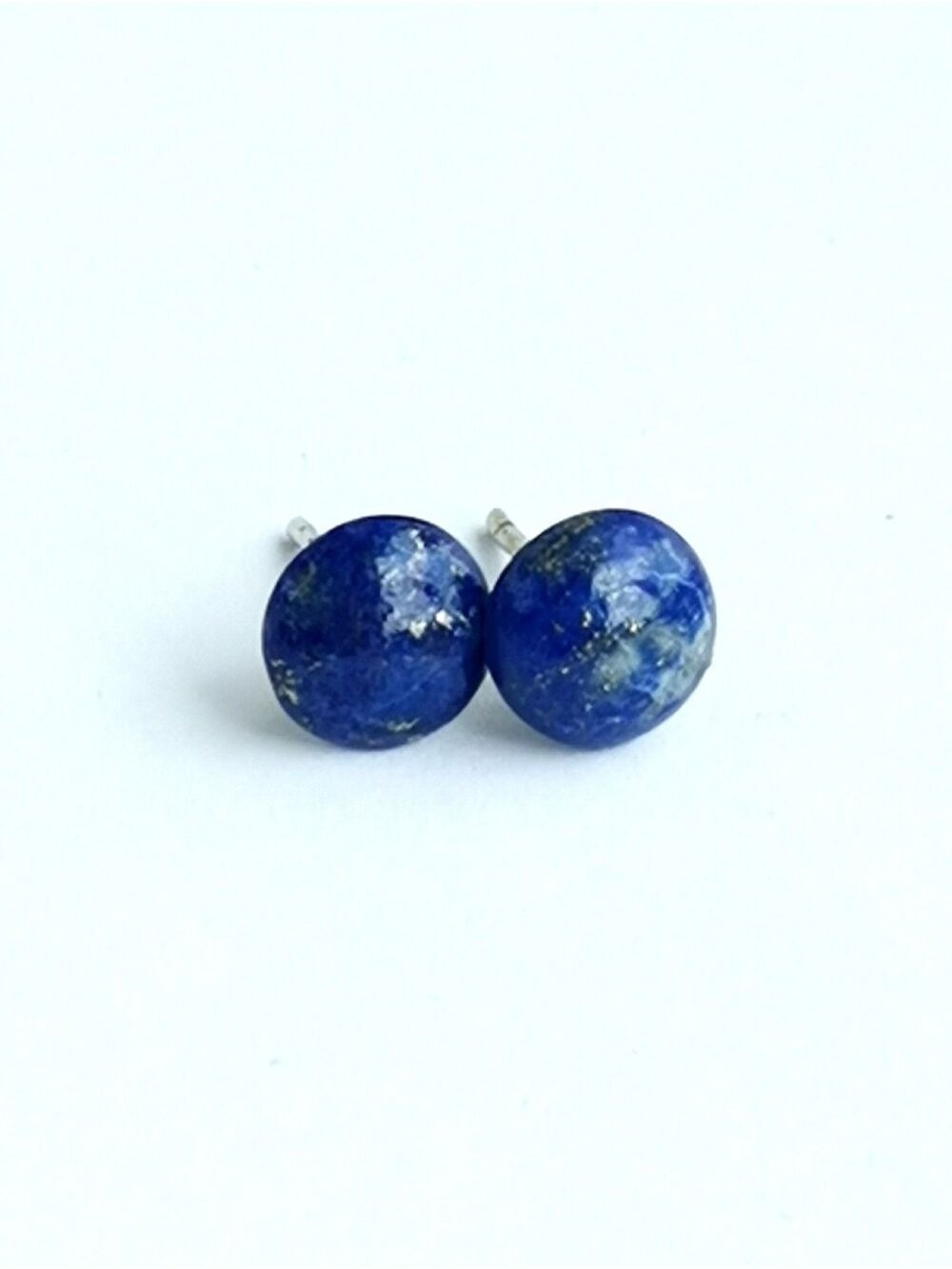 Lapis lazuli stud earrings on Sterling Silver 🆕